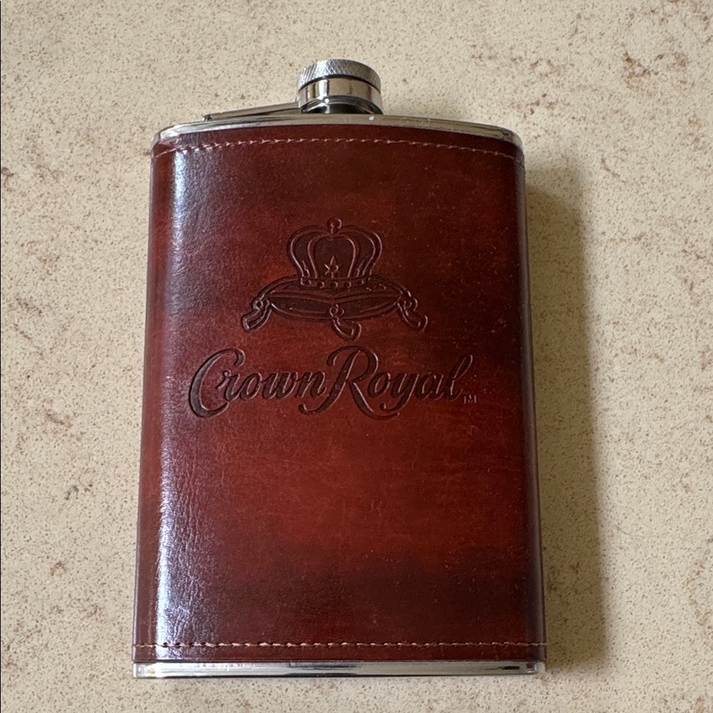 Crown Royal Brown Flask